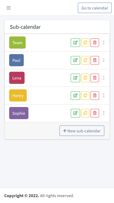 Calendar.online screenshot 3