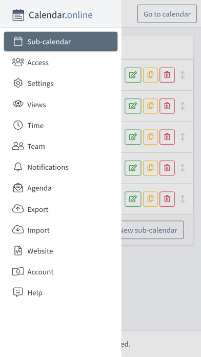 Calendar.online screenshot 4
