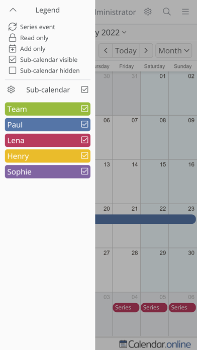 Calendar.online screenshot 5