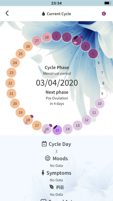 Calendário do Ciclo Menstrual screenshot 8