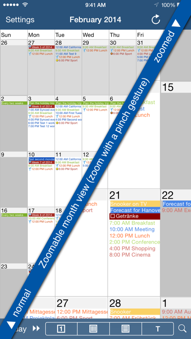 CalenGoo Calendar screenshot 4