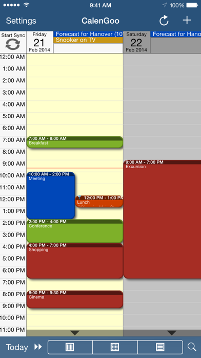 CalenGoo Calendar screenshot 5