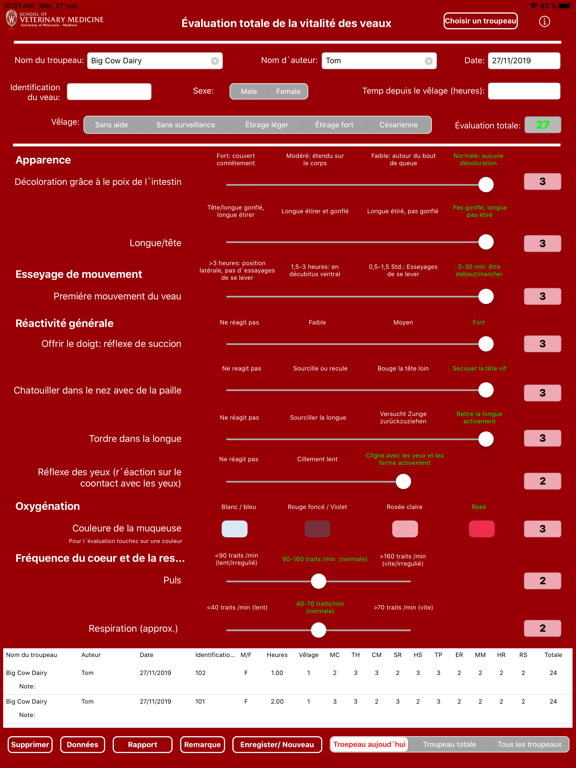 Calf VIGOR Scorer screenshot 7