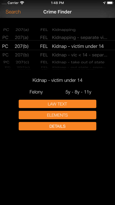 California Crime Finder-Phone screenshot 3