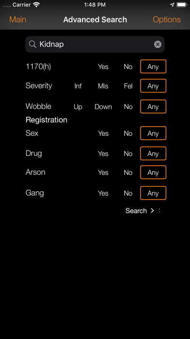 California Crime Finder-Phone screenshot 4