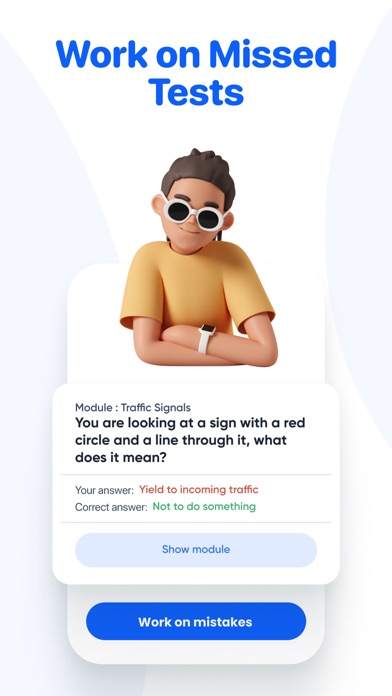 California DMV Knowledge Test screenshot 4