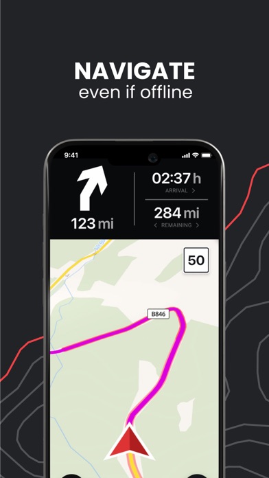 calimoto motorcycle routes screenshot 7