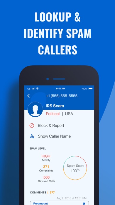 Call Control: #1 Call Blocker screenshot 2