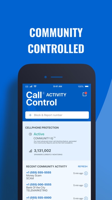 Call Control: #1 Call Blocker screenshot 3