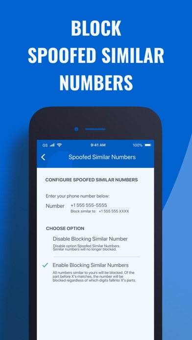 Call Control: #1 Call Blocker screenshot 1