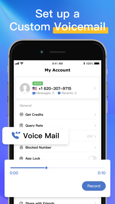 Call Now: 2nd Number Phone App screenshot 2