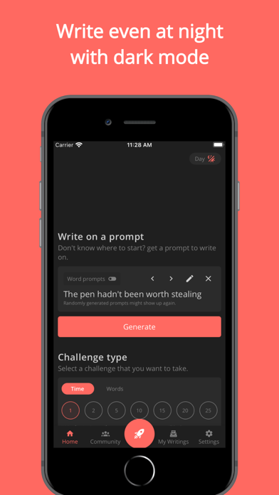 Call of Writing - Daily Prompt screenshot 3