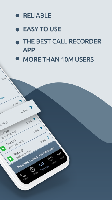 Call Recorder - IntCall screenshot 1