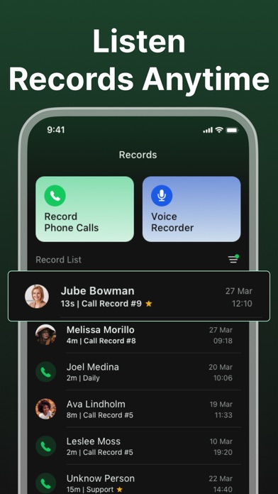 Call recorder - Rink screenshot 2