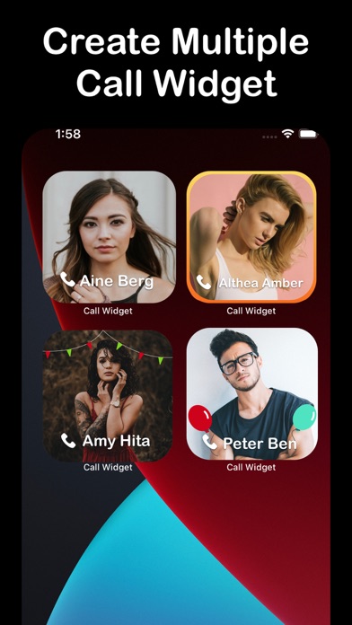 Call Widget : Speed Dial Pro screenshot 1