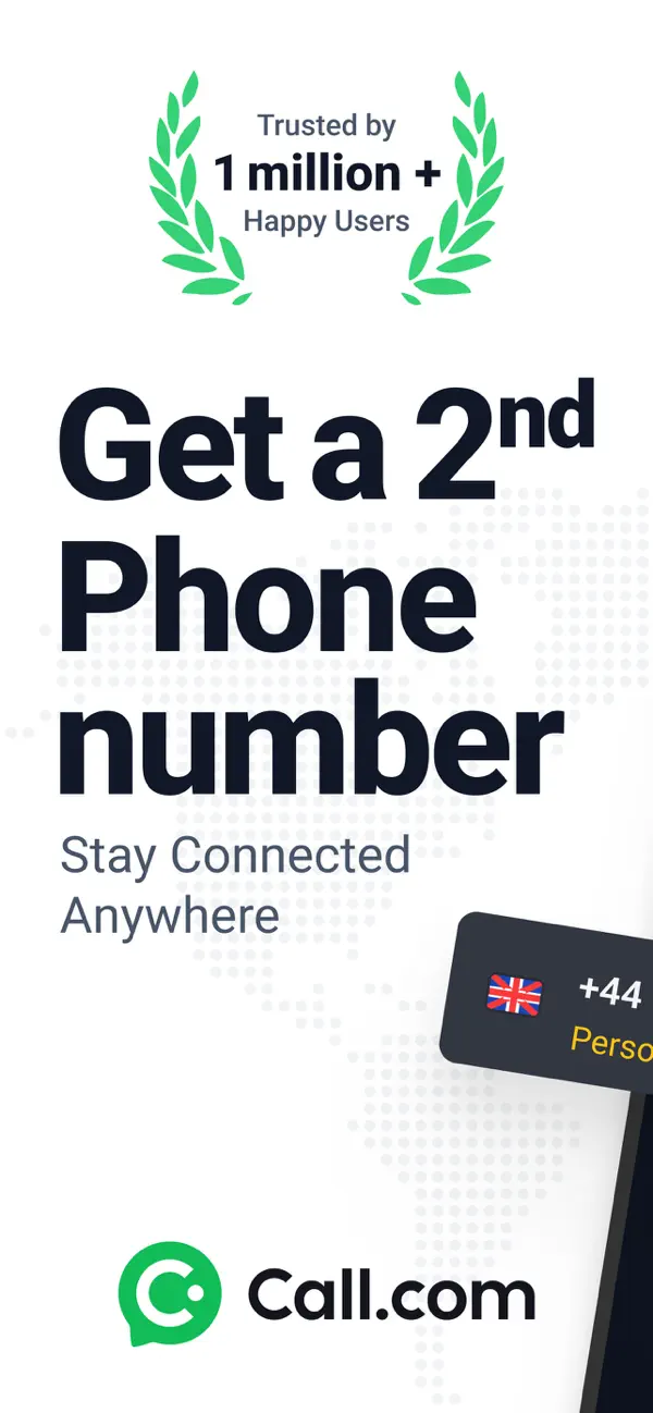 Call.com: 2nd Phone Number screenshot 6