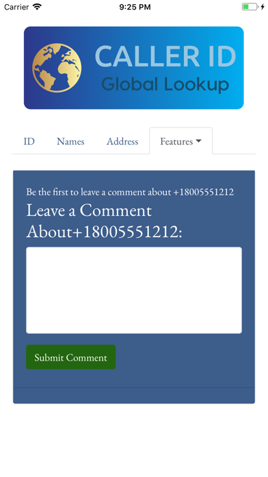 Caller-ID screenshot 2