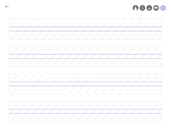 Calligraphy: Cursive Writing screenshot 1