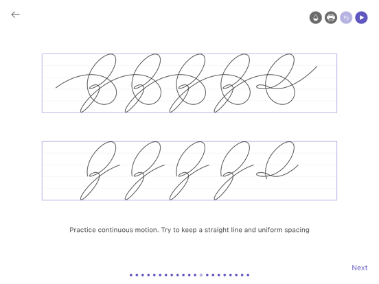 Calligraphy: Cursive Writing screenshot 5