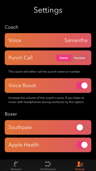 Callout - The Boxing App screenshot 1