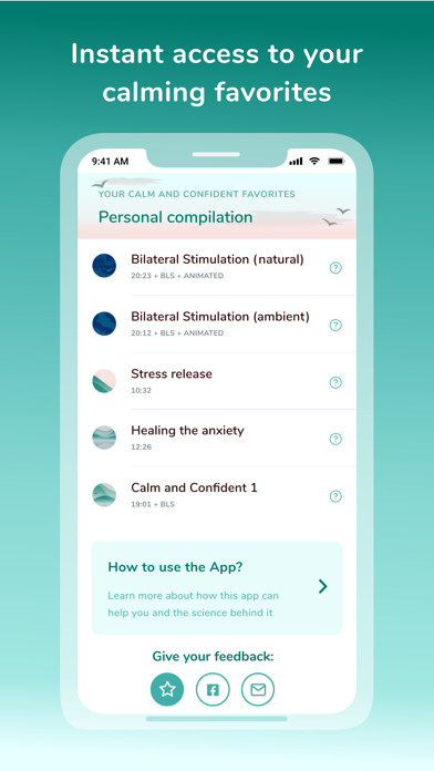 Calm and Confident screenshot 1