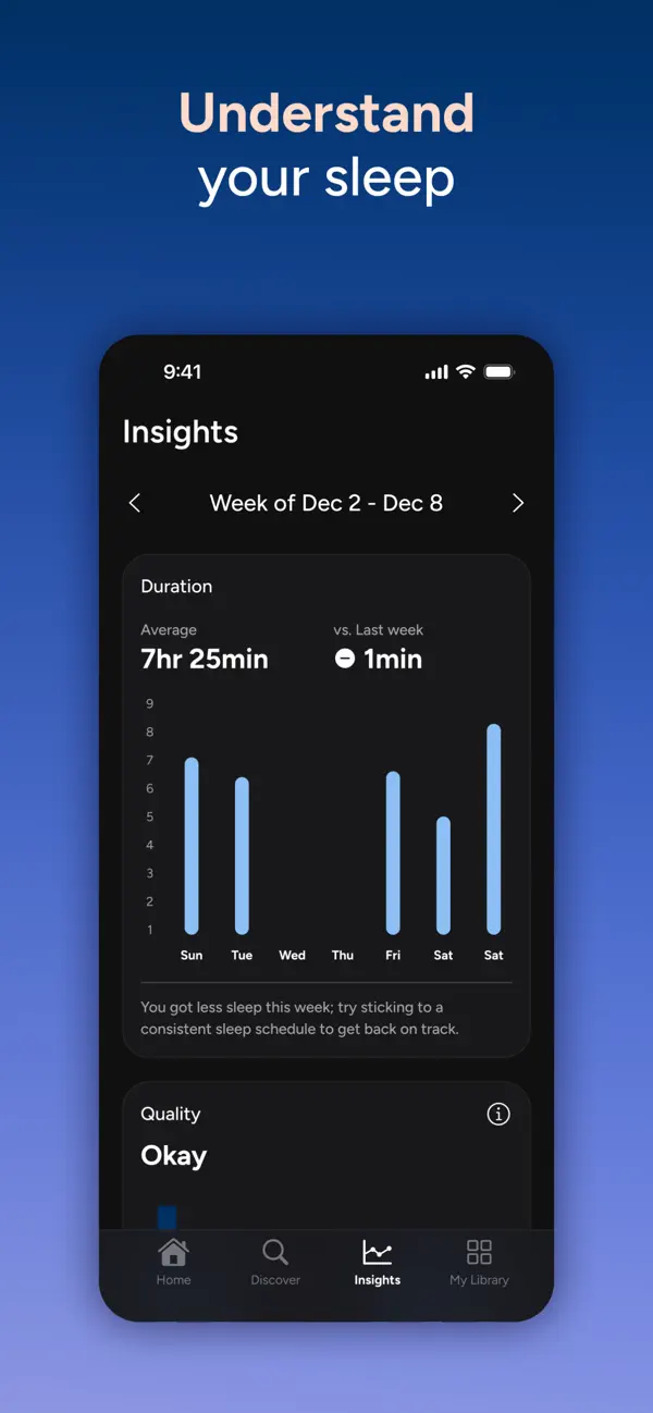 Calm Sleep - Rest & Relax screenshot 2
