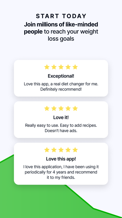 Calorie Counter by fatsecret screenshot 1