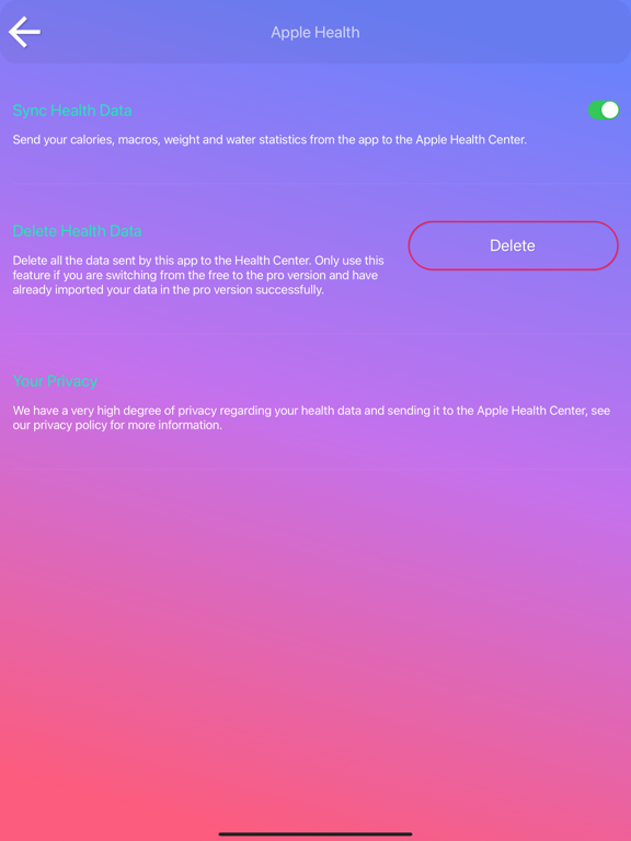 Calorie Counter - EasyFit screenshot 7