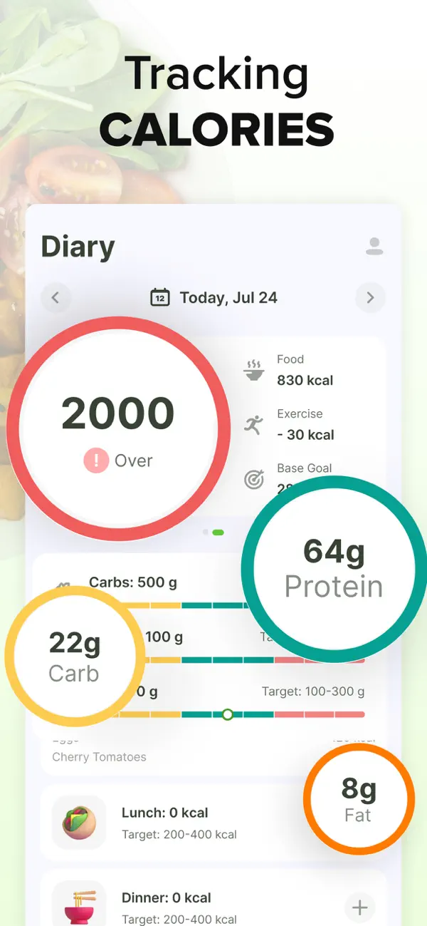 ‎Calorie Counter: Food Tracker screenshot 5