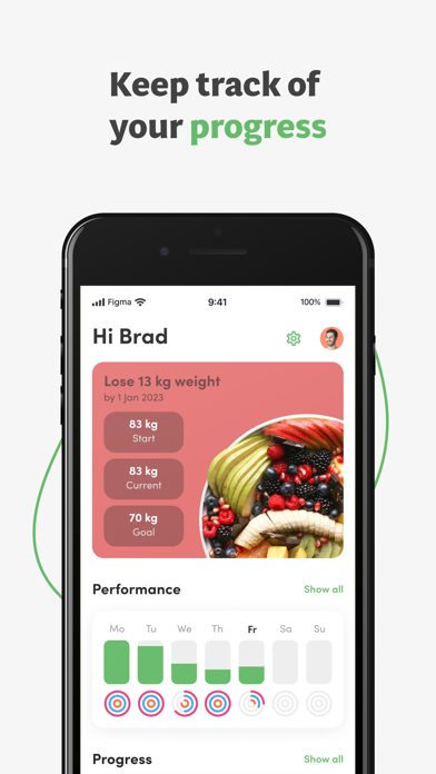 Calories and nutrition tracker screenshot 1