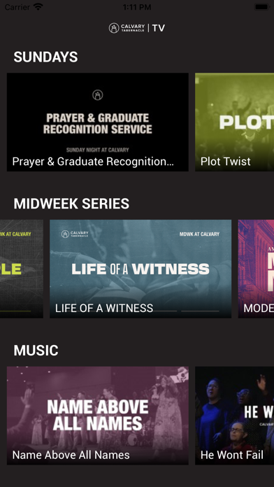 Calvary Tabernacle TV screenshot 4