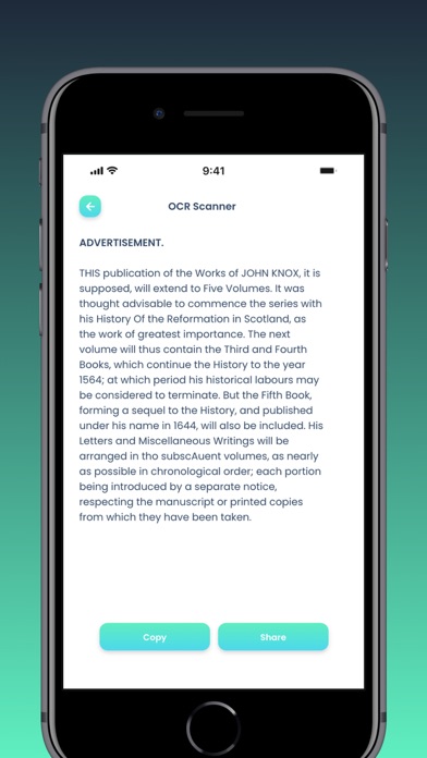 Cam Scan - PDF Scanner & OCR screenshot 4
