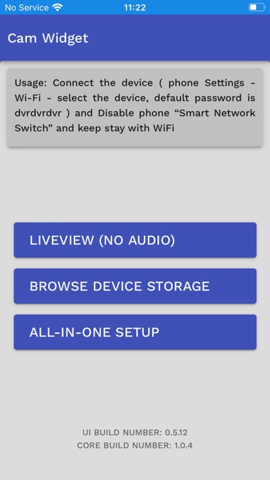 Cam Widget screenshot 2