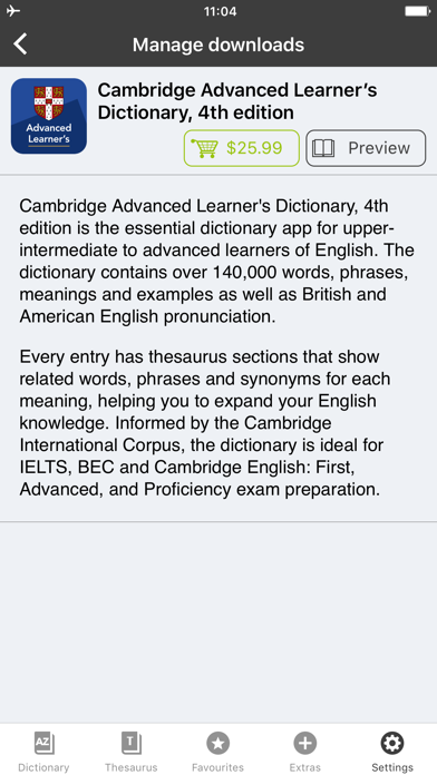 Cambridge English Dictionary screenshot 5