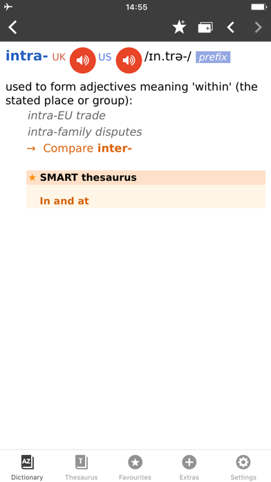 Cambridge English Dictionary screenshot 1
