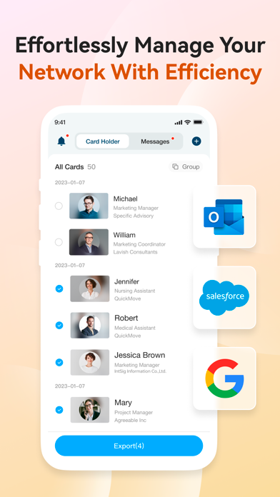 CamCard AI Business Assistant screenshot 1