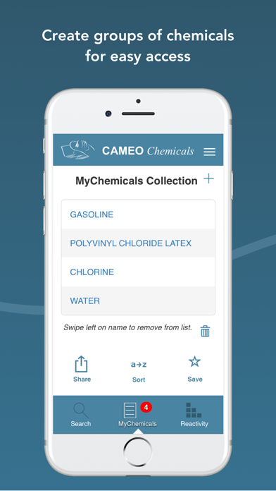 CAMEO Chemicals screenshot 2