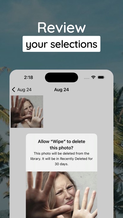 Camera Roll Delete - Wipe screenshot 2