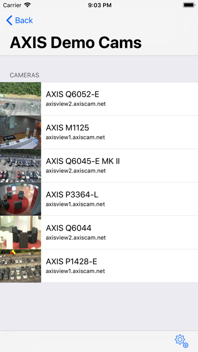 CameraControl Pro for AXIS screenshot 4
