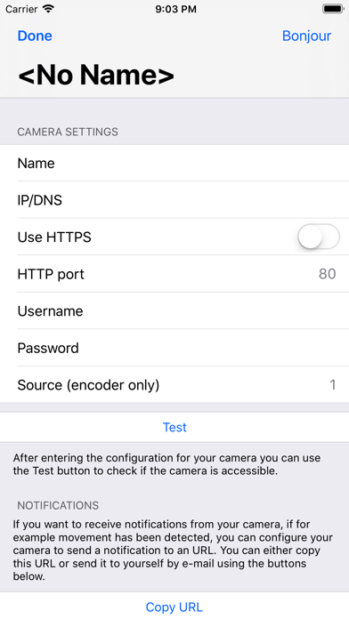 CameraControl Pro for AXIS screenshot 2