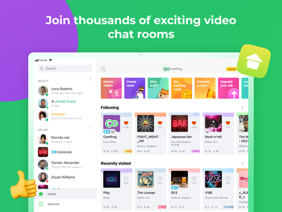 Camfrog: Live Cam Video Chat screenshot 4