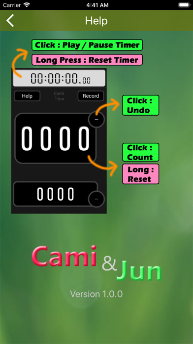 Cami Counter screenshot 2