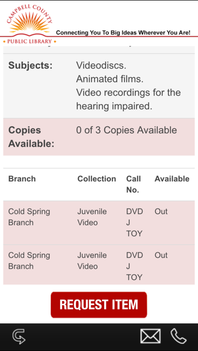 Campbell County Public Library screenshot 1