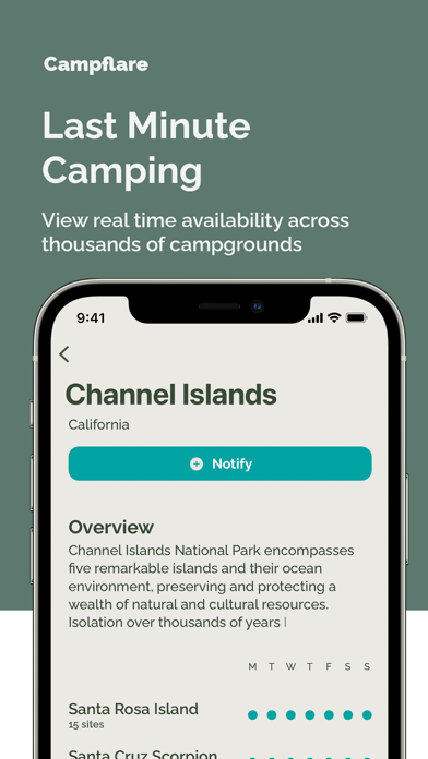 Campflare screenshot 3