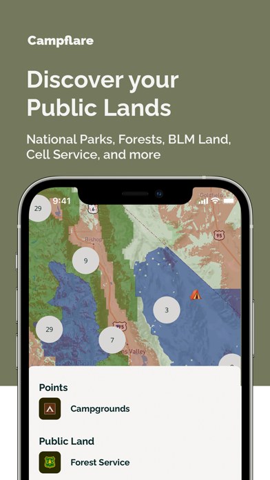 Campflare screenshot 2