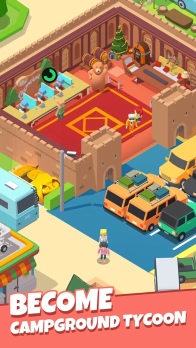 Camping Tycoon-Idle RV life screenshot 2