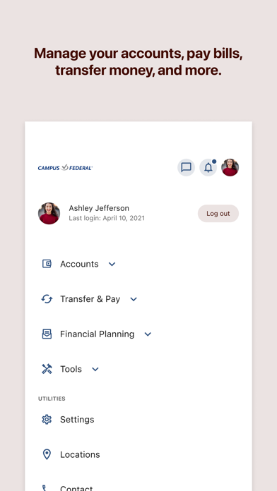Campus Federal Credit Union screenshot 1
