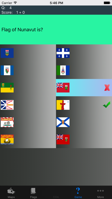 Canada Province Flags, Maps, Info screenshot 2