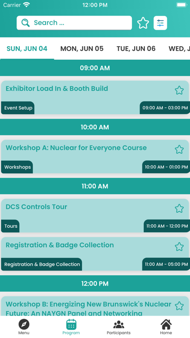 Canadian Nuclear Society App screenshot 1