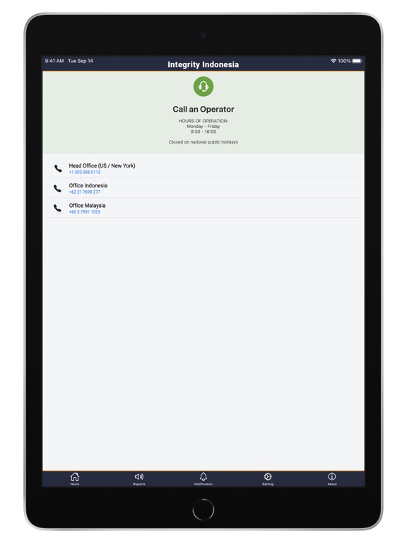 Canary Whistleblowing screenshot 7